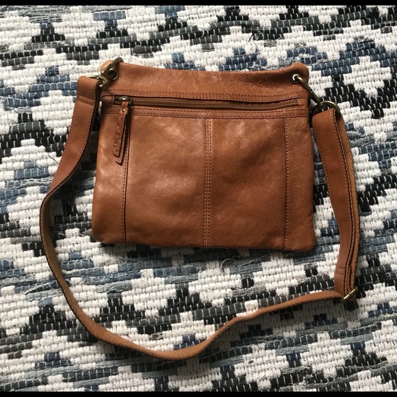 Fossil Genuine Leather Crossbody/shoulder Bag - Picture 2 of 5